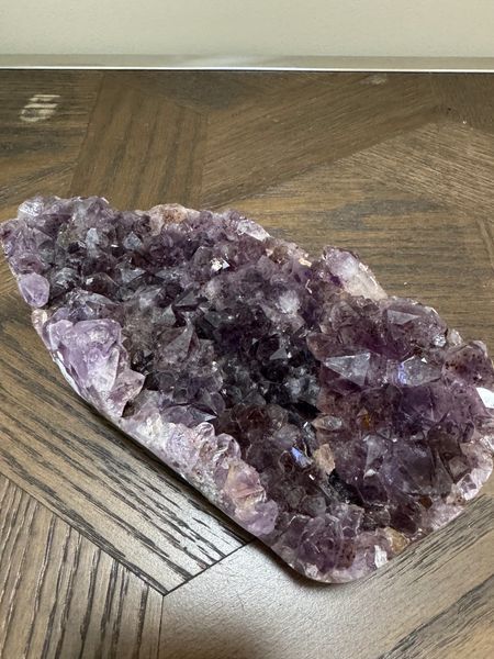 Natural Amethyst Cluster Mineral Crystal Specimen
