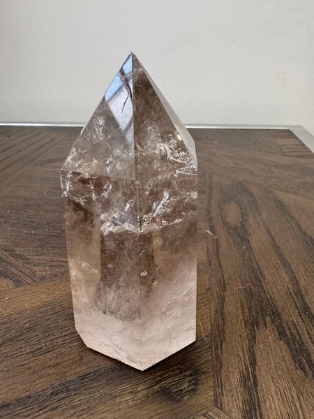 Natural Smoky Quartz Generator Crystal Tower Specimen
