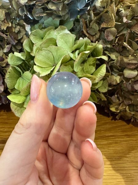 Aquamarine Sphere Small