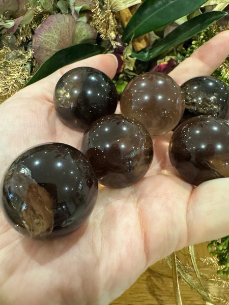 Smoky Quartz Sphere