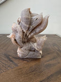 Mystic Moonstone Nine-Tailed Fox Carving