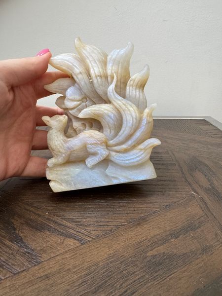 Golden Moonstone Nine Tail Fox