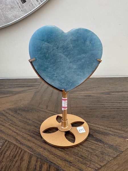 High Quality Aquamarine Heart