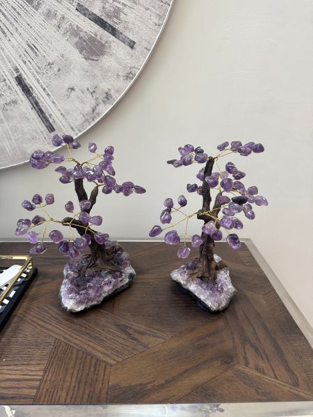 Natural Amethyst Bonsai Tree Crystal Specimen