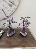 Natural Amethyst Bonsai Tree Crystal Specimen