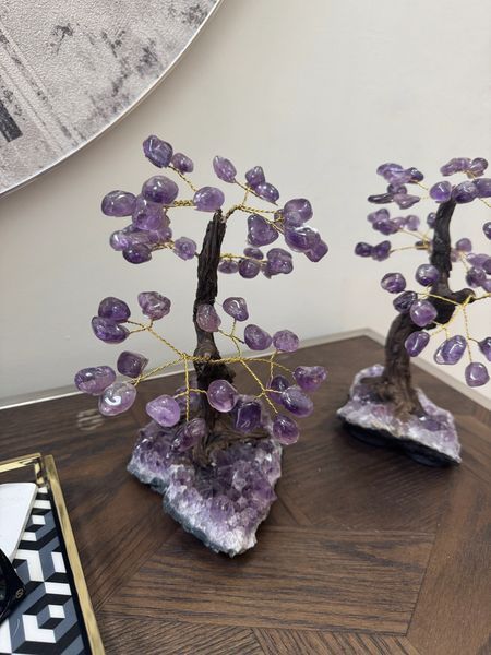 Natural Amethyst Bonsai Tree Crystal Specimen