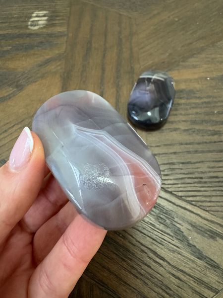 Natural Botswana Agate Palmstone Crystal Specimen