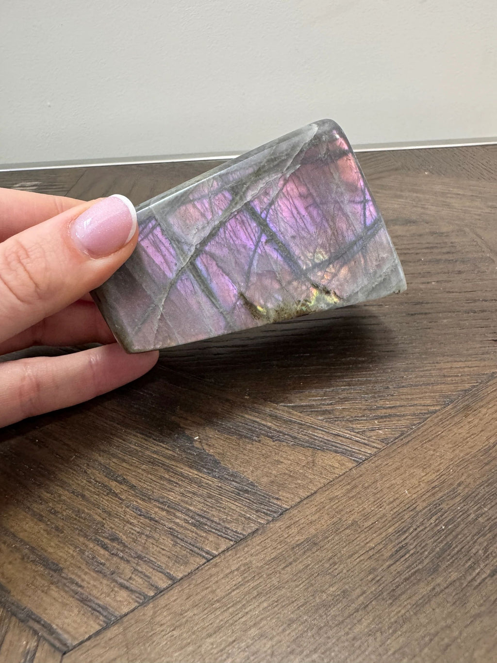 Labradorite Freeform Violet Veil