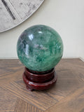 Aurion Fluorite Sphere Clarity Protection Focus