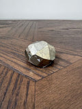 Natural Golden Metallic Pyrite Cube Crystal Specimen