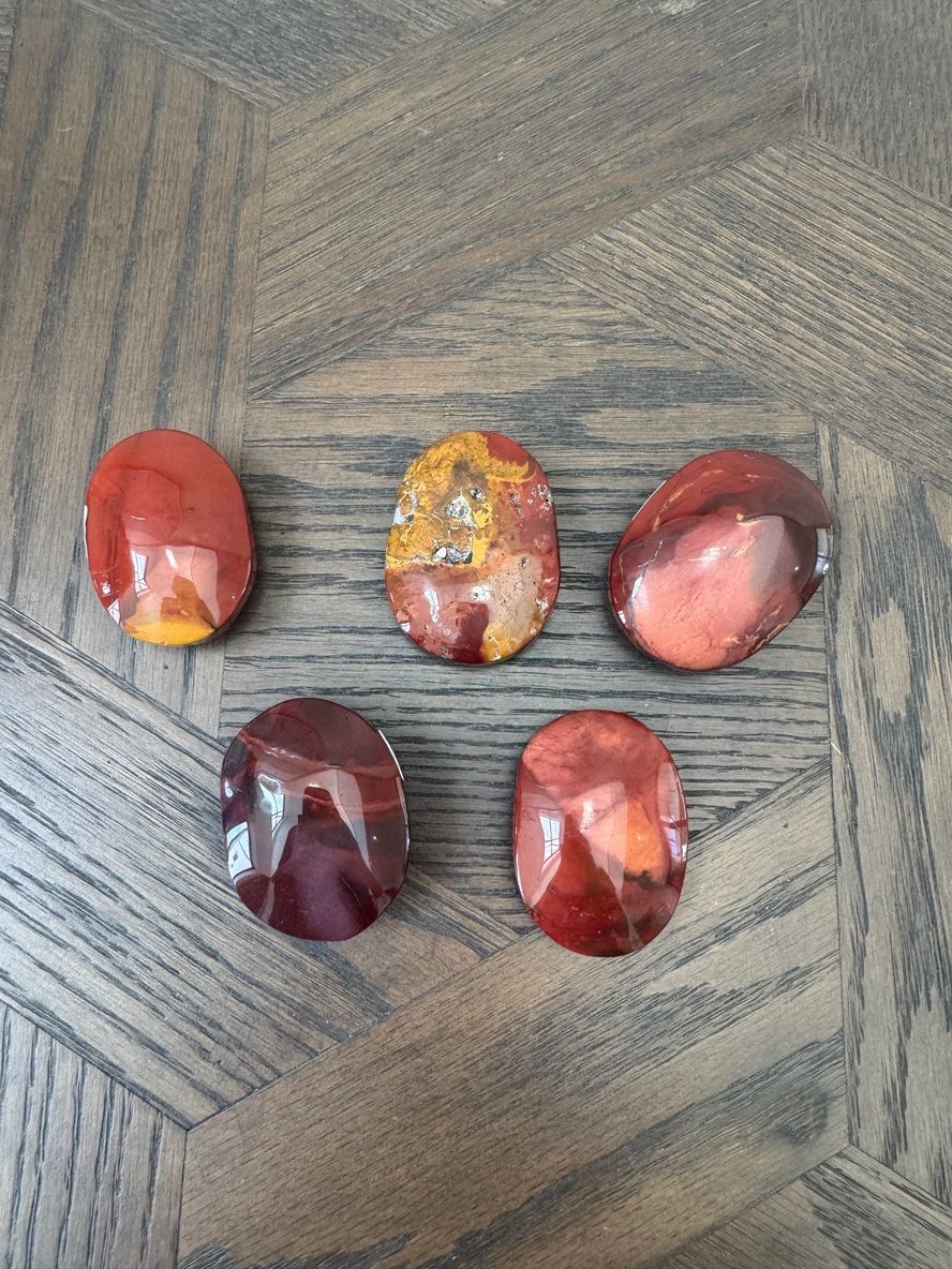 Mookaite Jasper Palm Stone
