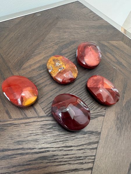Mookaite Jasper Palm Stone
