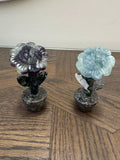 Fluorite Sunflower Crystal