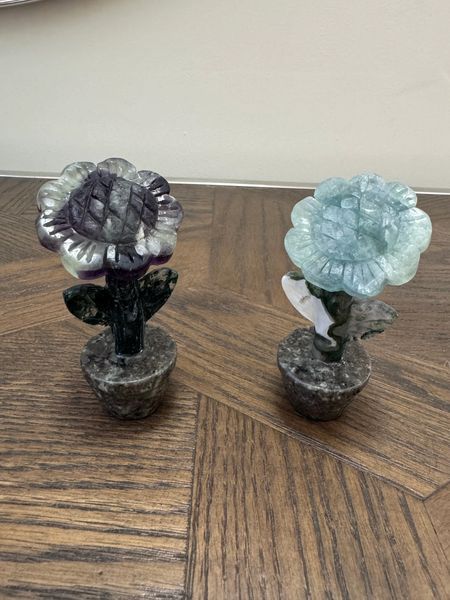 Fluorite Sunflower Crystal
