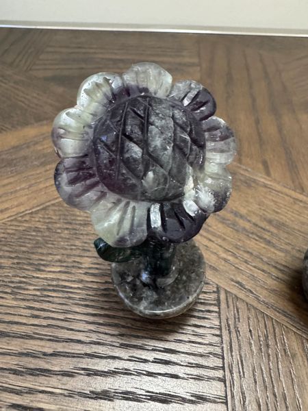 Fluorite Sunflower Crystal