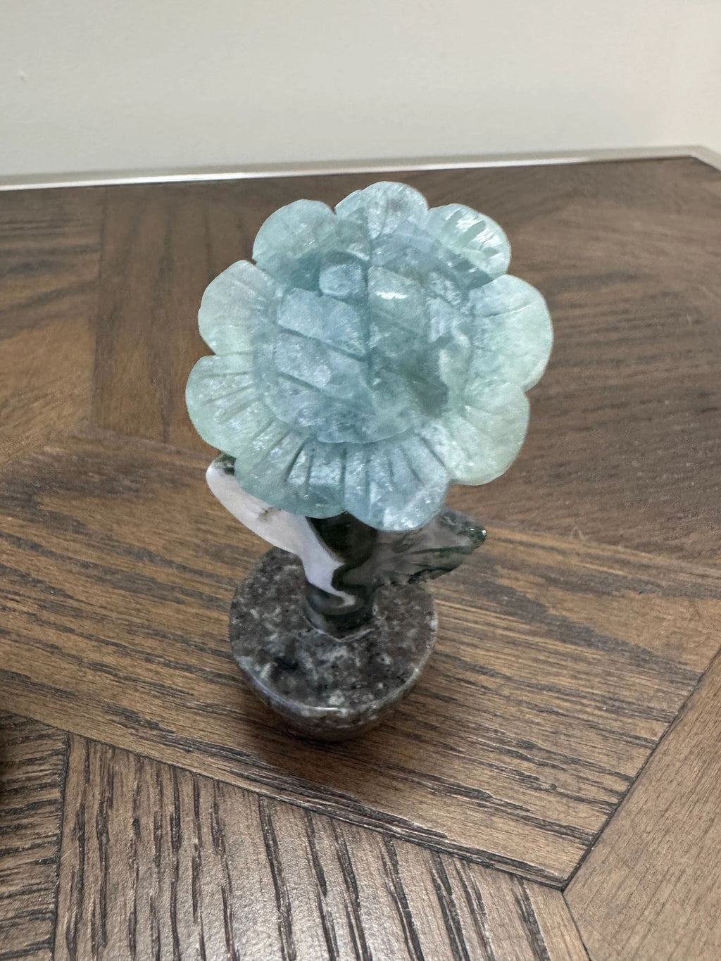 Fluorite Sunflower Crystal