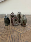 Natural Garden Quartz Polished Tower Crystal Specimen