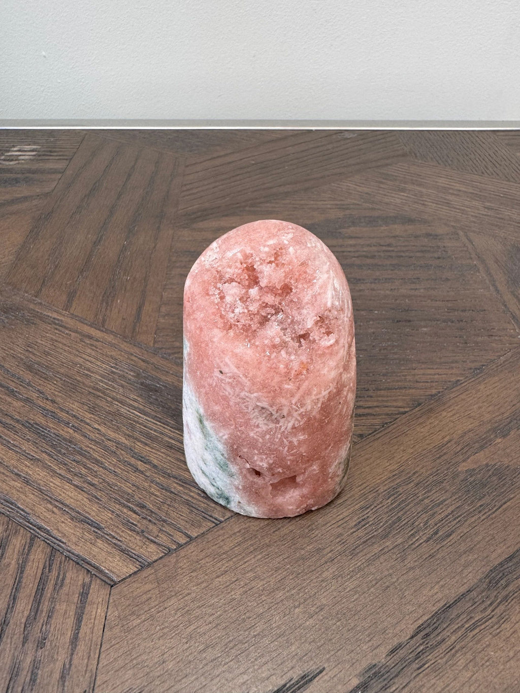 Natural Pink Amethyst Freeform Crystal Specimen