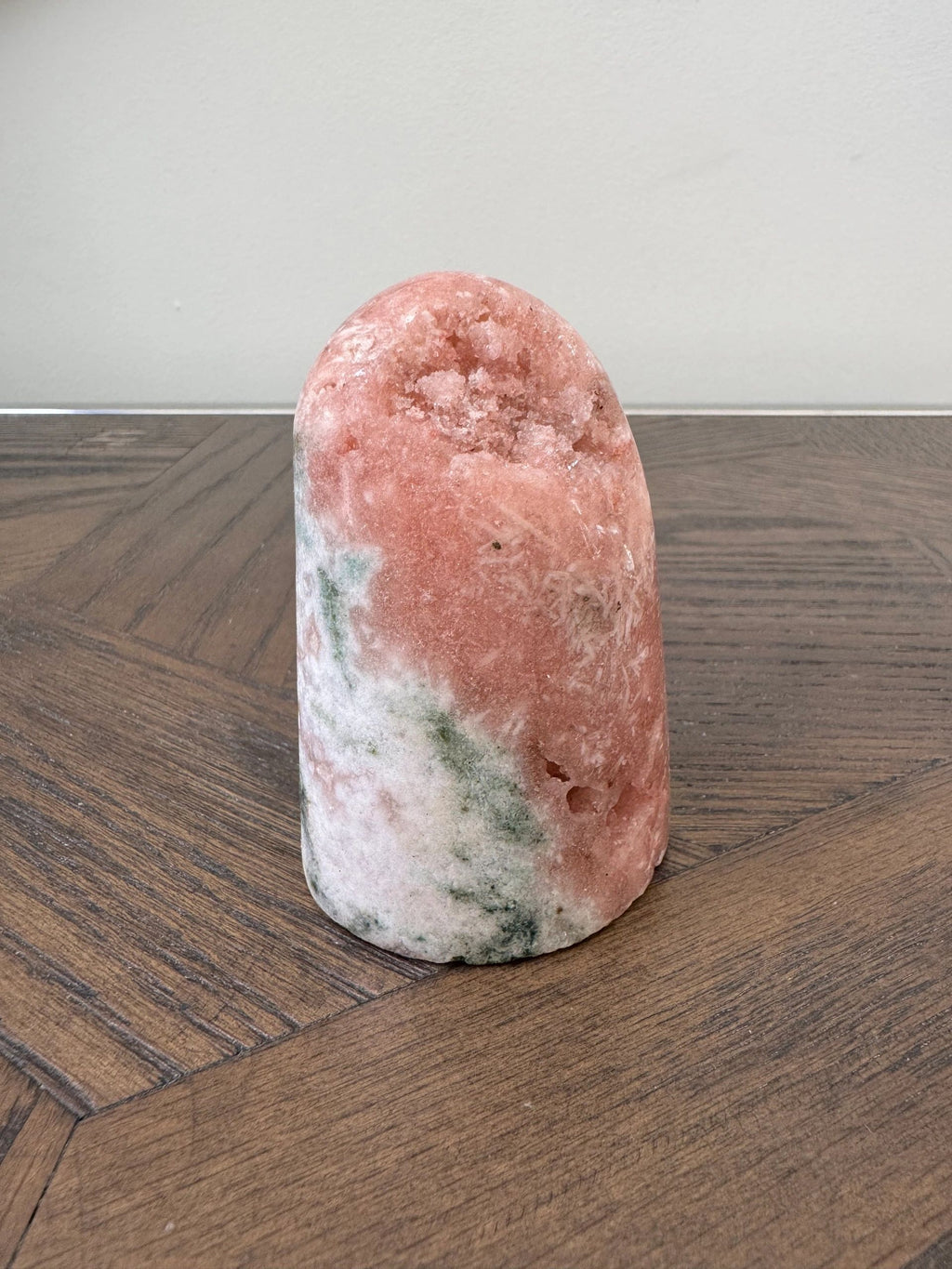 Natural Pink Amethyst Freeform Crystal Specimen