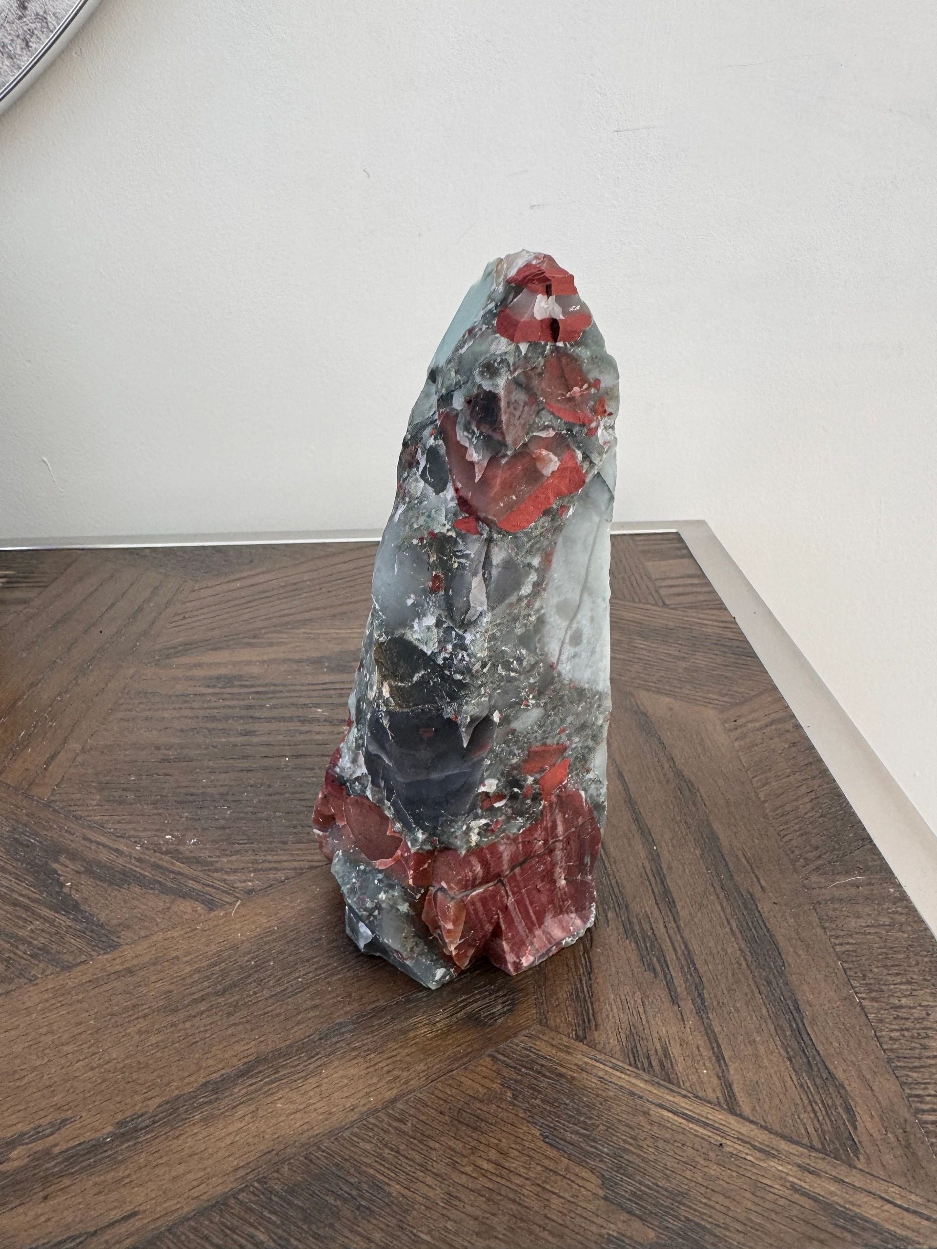 Natural Dravyn Blood Balance Crystal Specimen