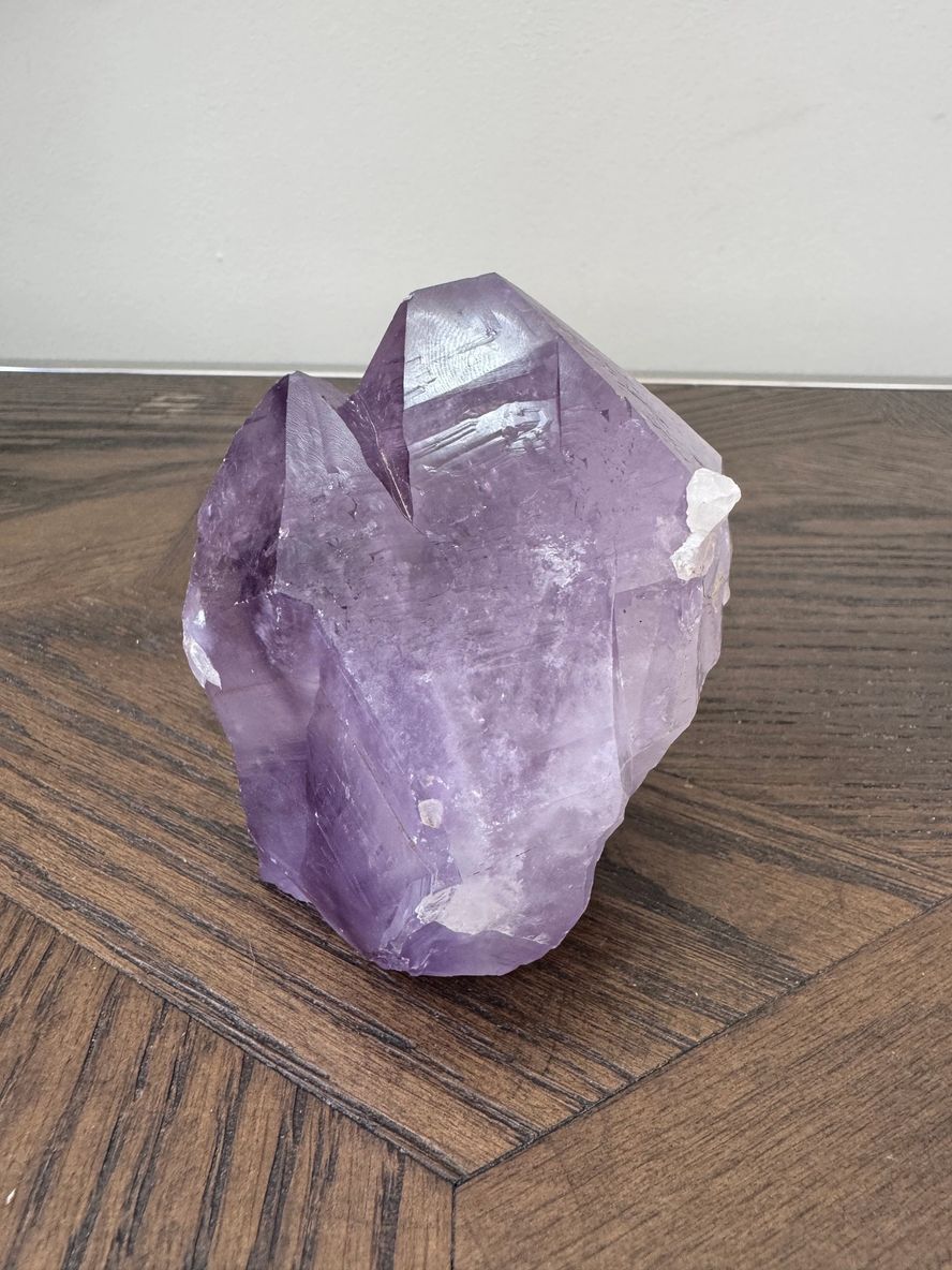Natural Amethyst Cluster Point Crystal Specimen