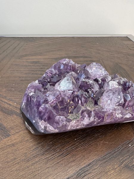Natural Lilac Amethyst Cluster Crystal Specimen