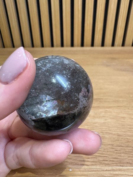 Natural Garden Quartz Polished Sphere Crystal Specimen