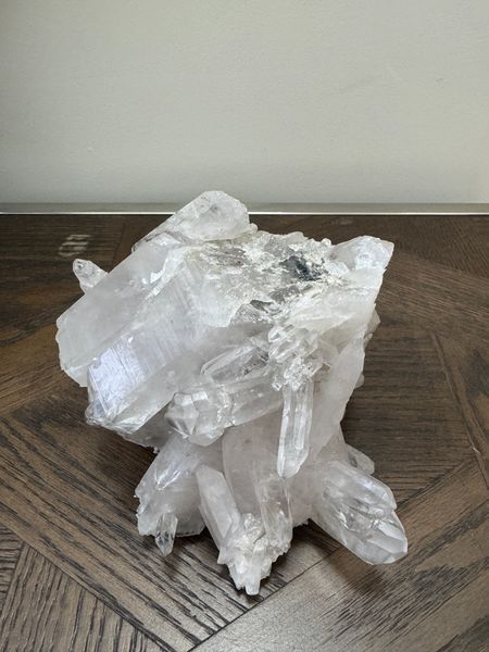 Natural Clear Quartz Cluster Mineral Crystal Specimen