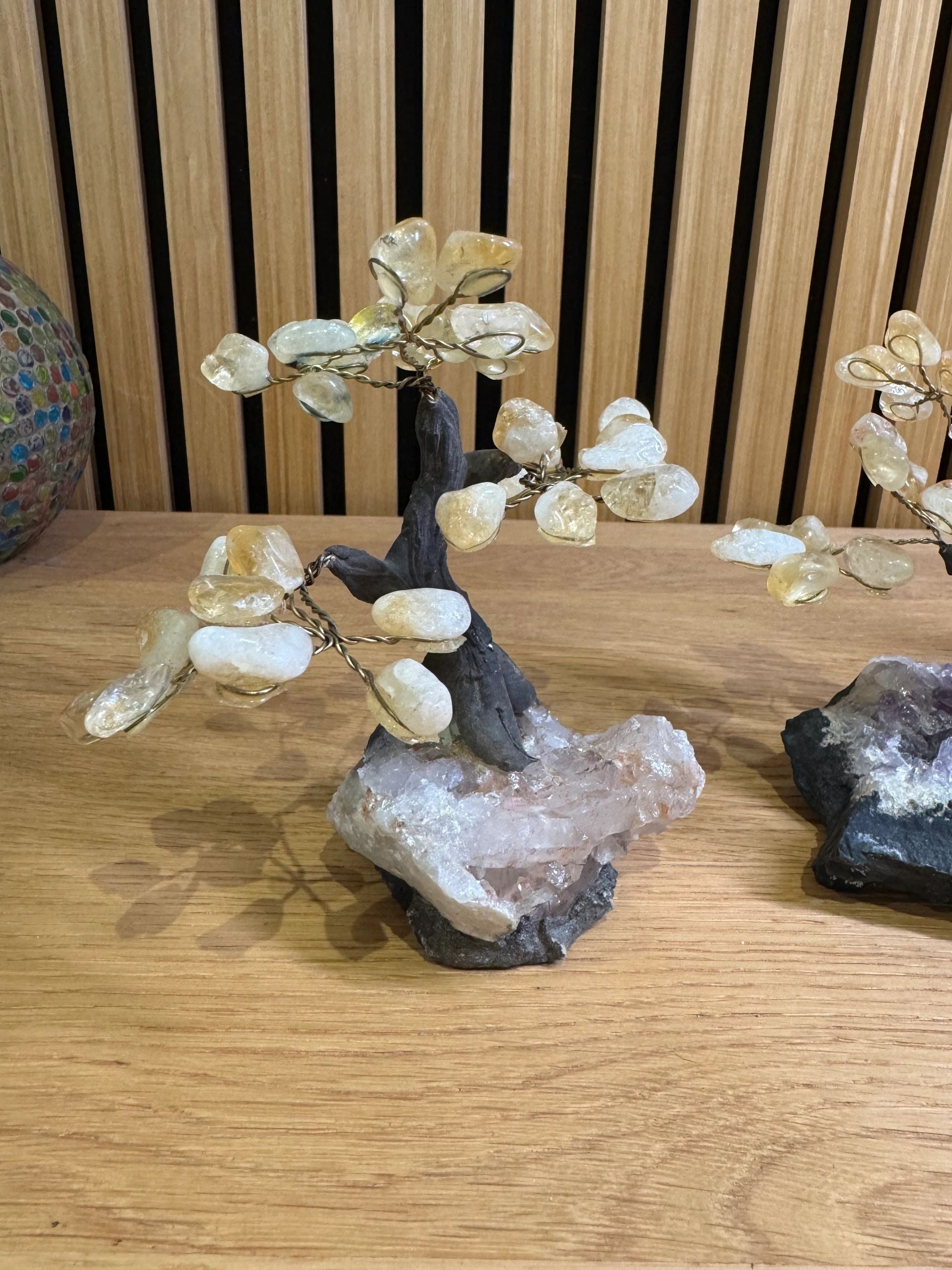 Natural Citrine Tree Crystal Specimen