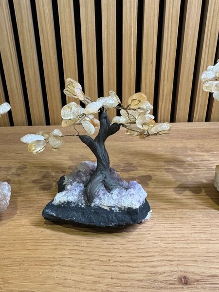 Natural Citrine Tree Crystal Specimen