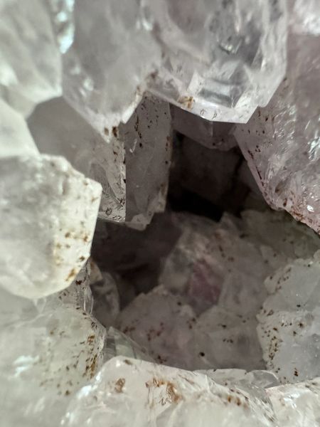Natural Deep Purple Amethyst Cave Large Crystal Specimen