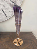 Natural Amethyst Large Wand Crystal Specimen