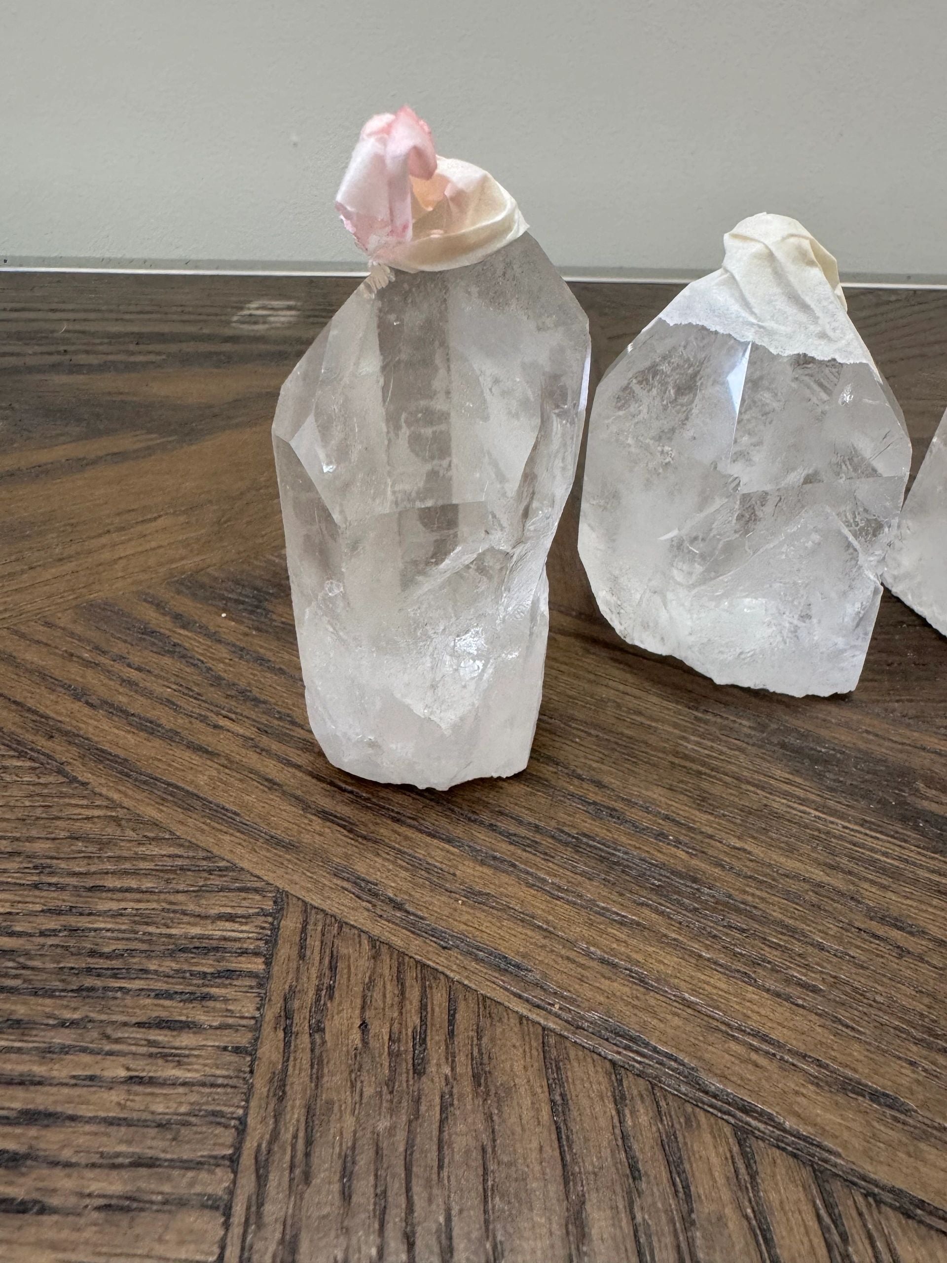 Natural Clear Quartz The Master Healer Tower Crystal Specimen