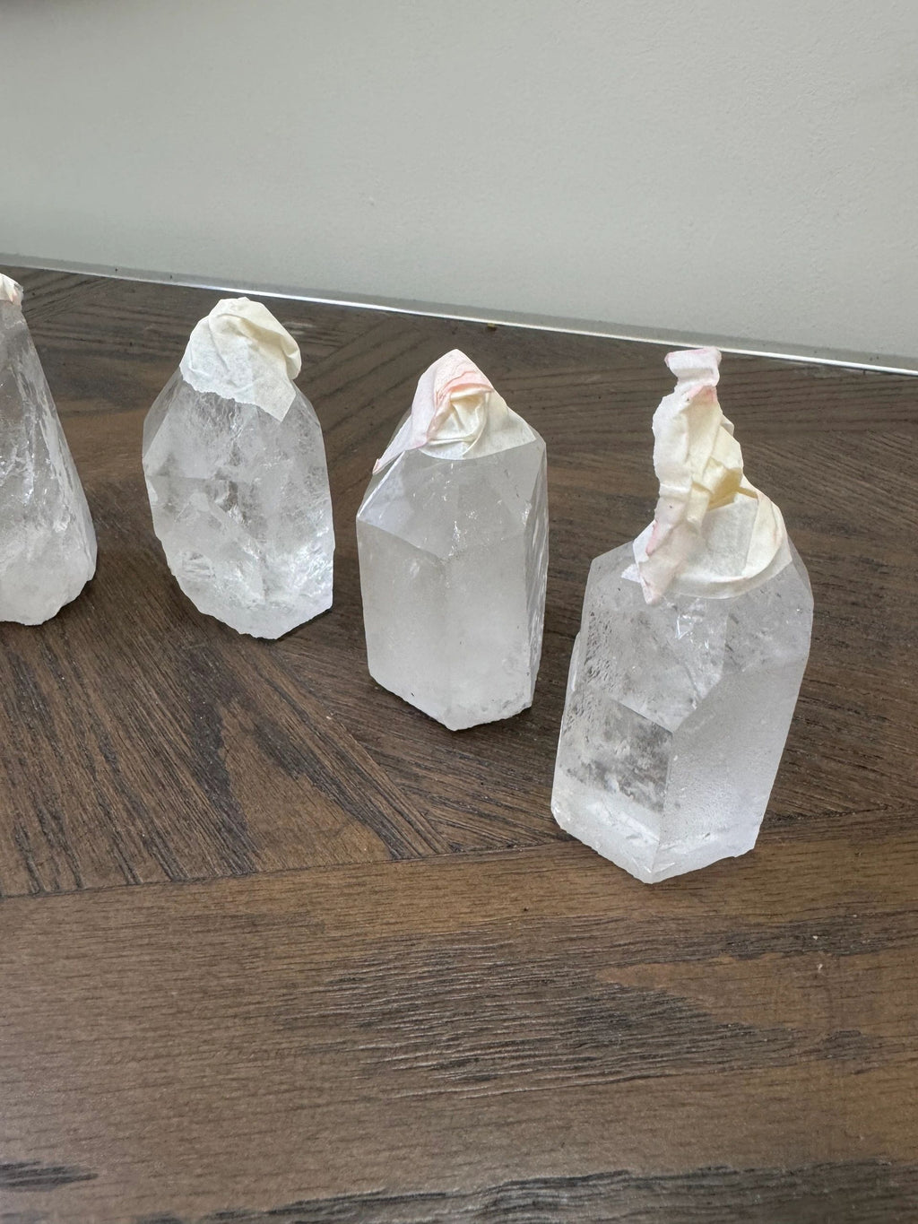 Natural Clear Quartz The Master Healer Tower Crystal Specimen