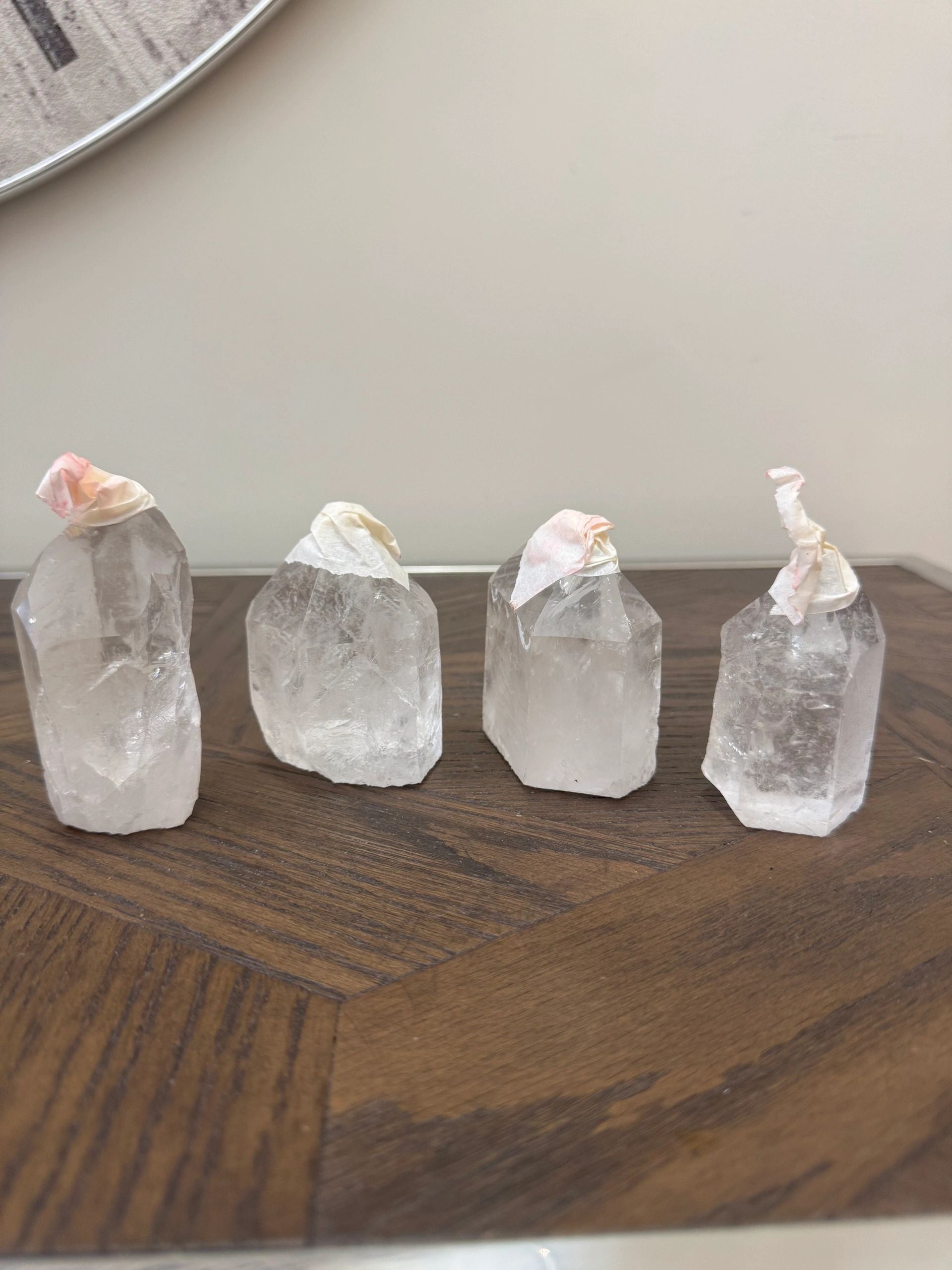 Natural Clear Quartz The Master Healer Tower Crystal Specimen