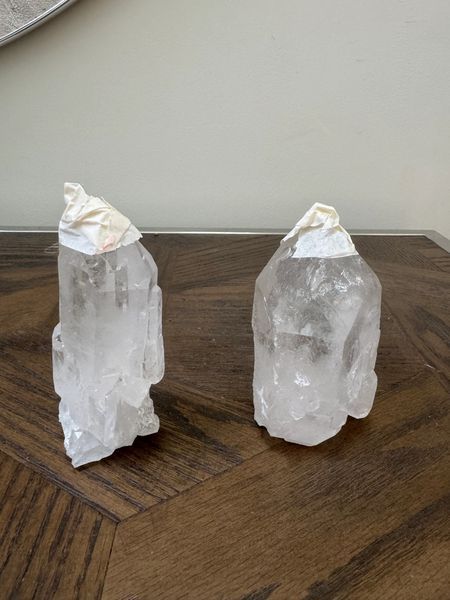 Large Clear Quartz Towers