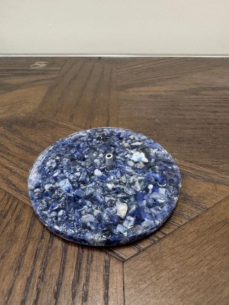 Natural Sodalite Incense Holder Crystal Specimen