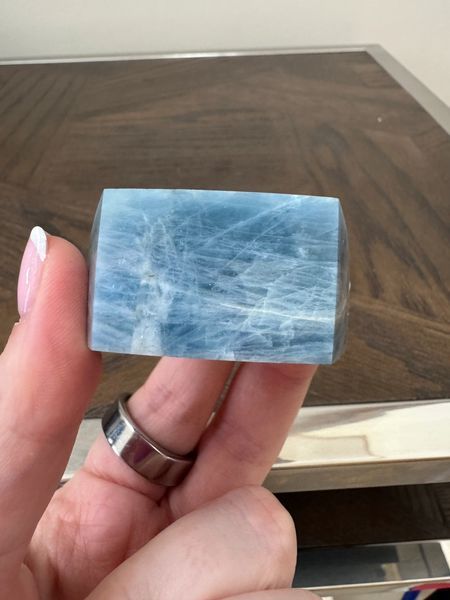 Aquamarine Freeform Polished Large