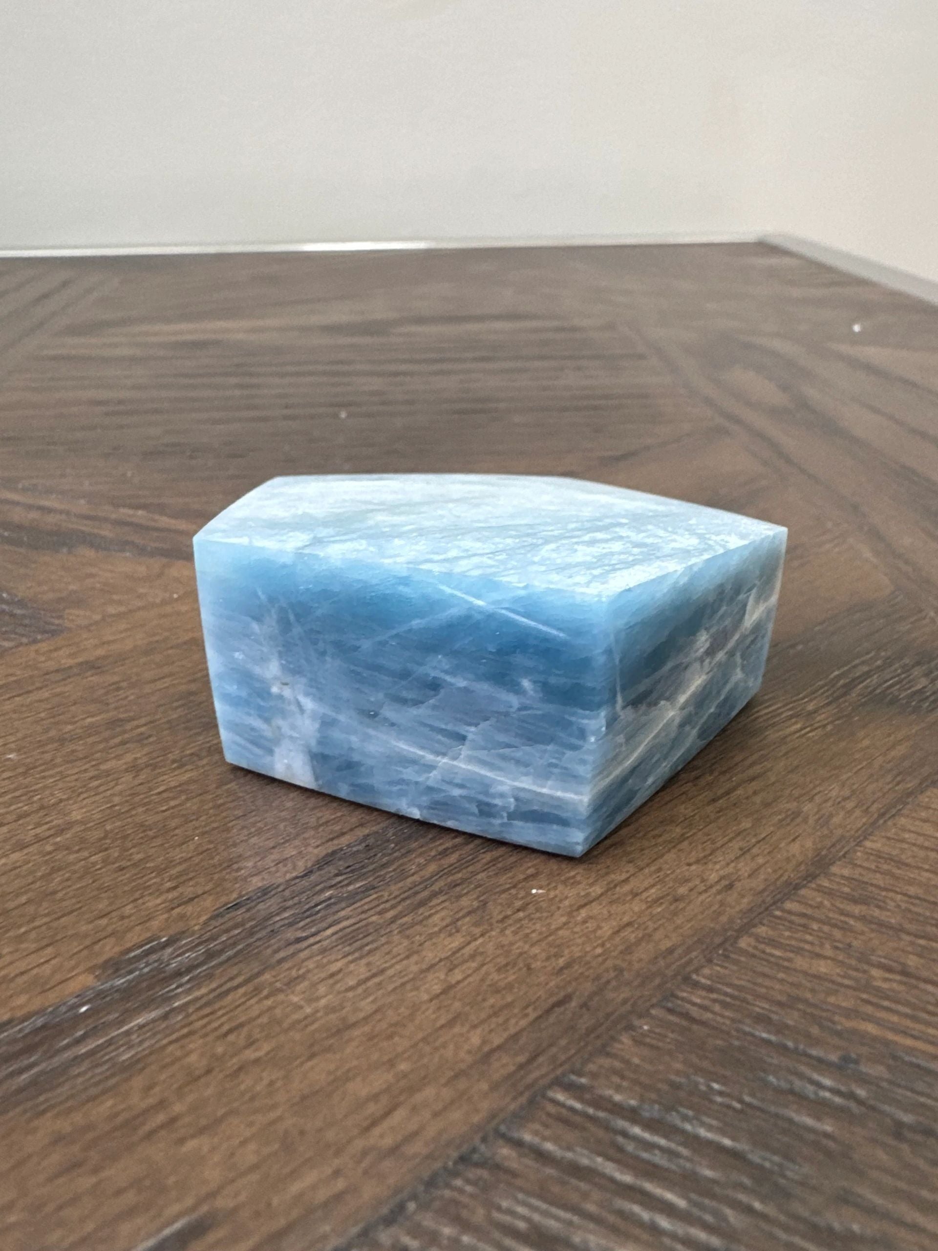 Aquamarine Freeform Polished Large