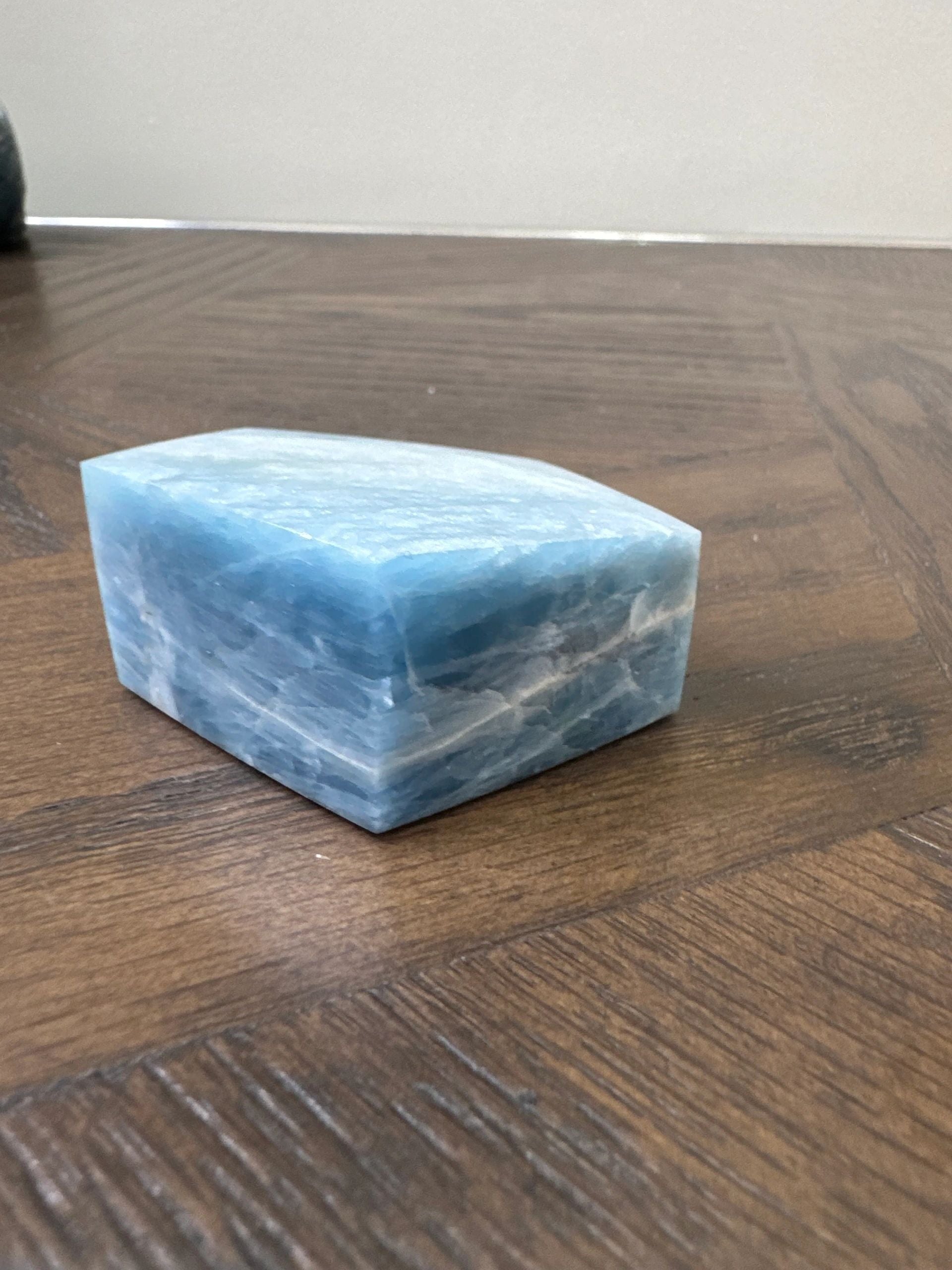 Aquamarine Freeform Polished Large