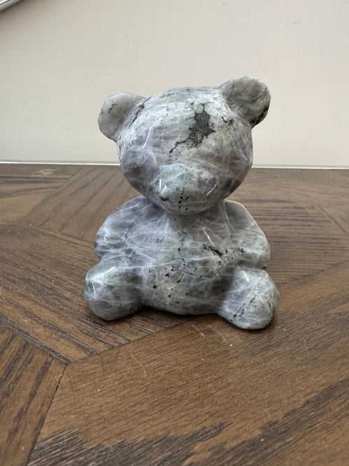 Aurora Bear Labradorite Teddy of Light & Protection