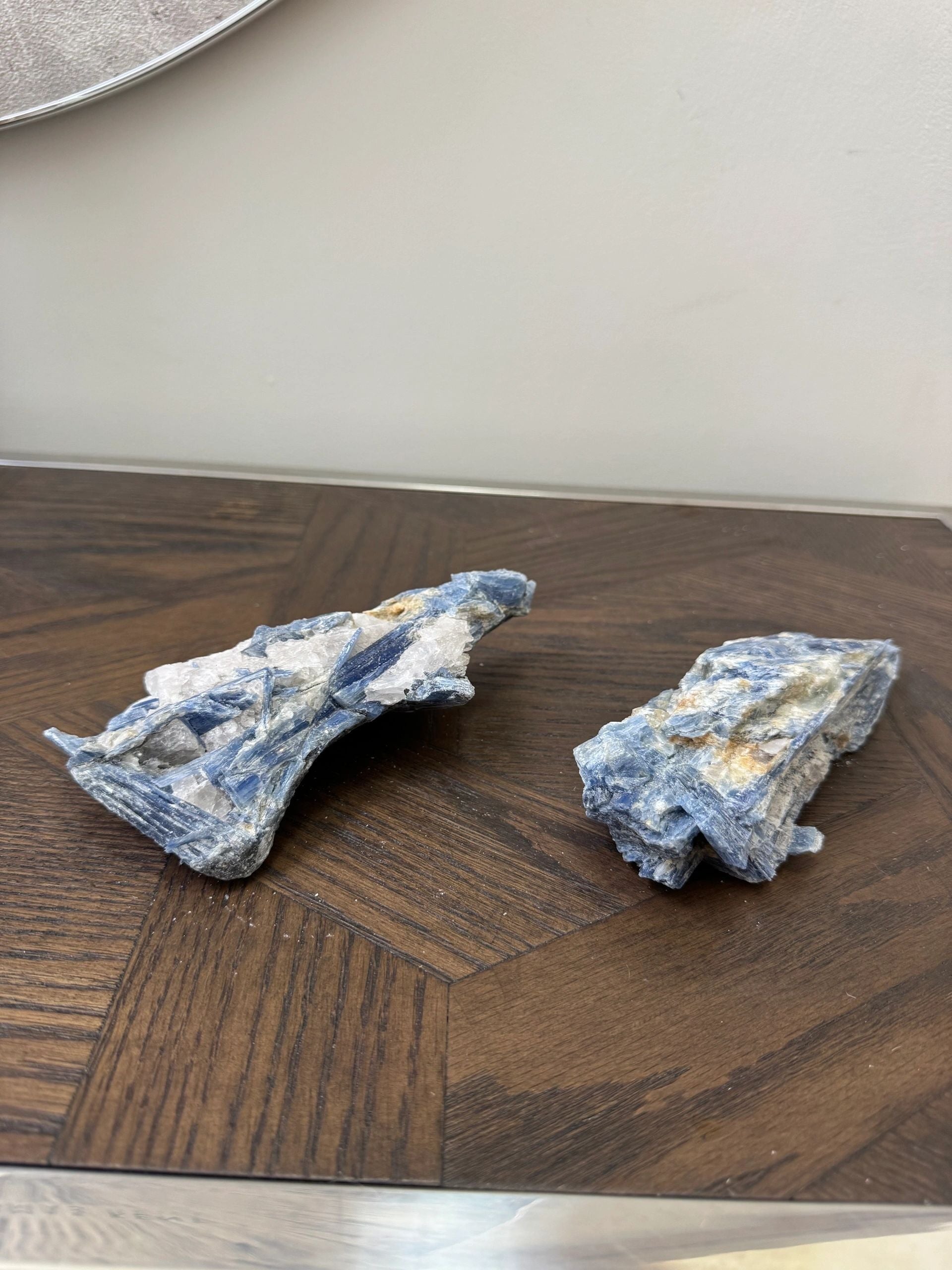 Natural Blue Kyanite Freeform Crystal Specimen