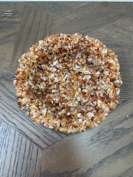 Natural Golden Healer Quartz Carved Bowl Crystal Specimen