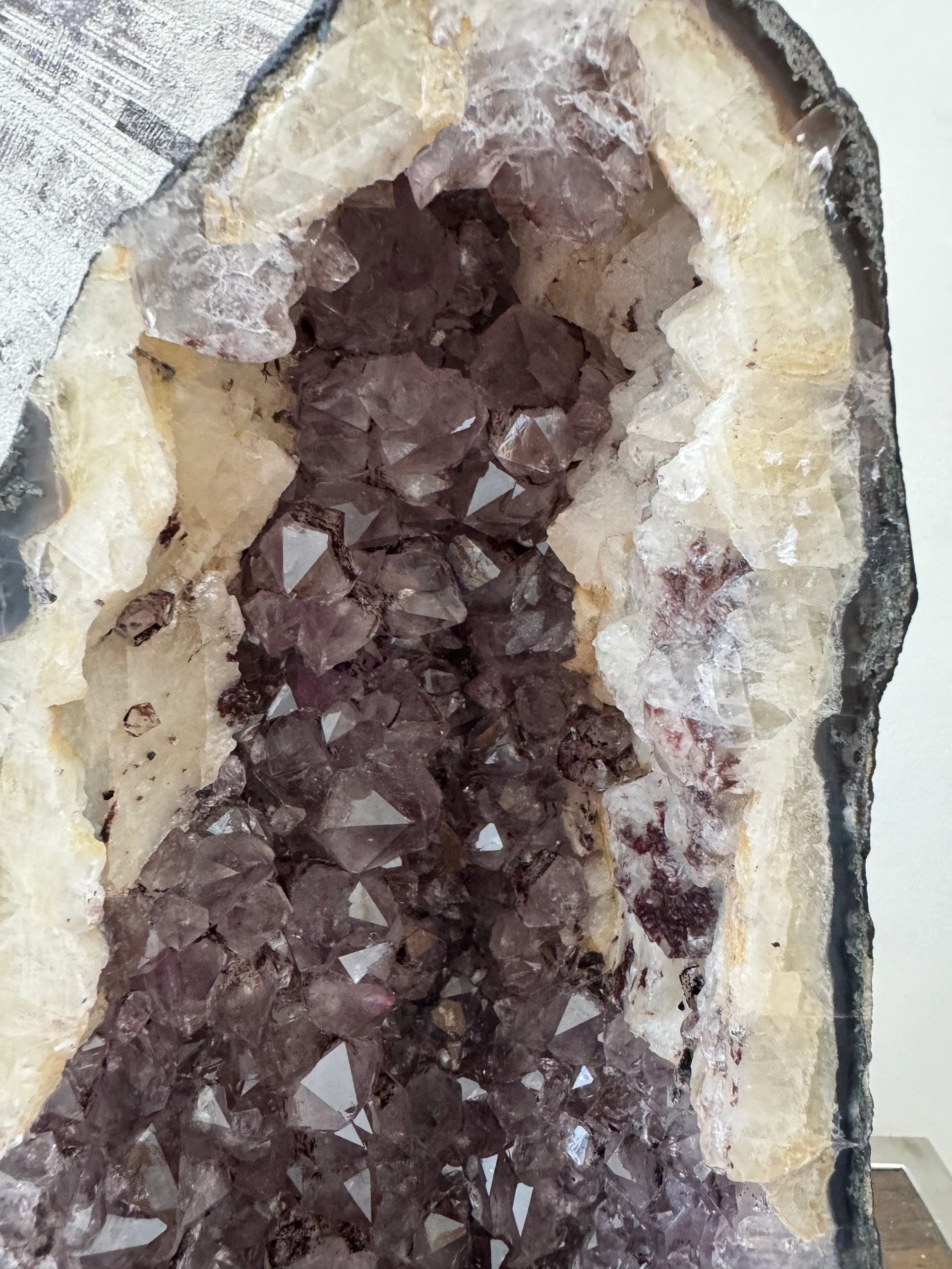 Natural Amethyst Cathedral Large Crystal Specimen