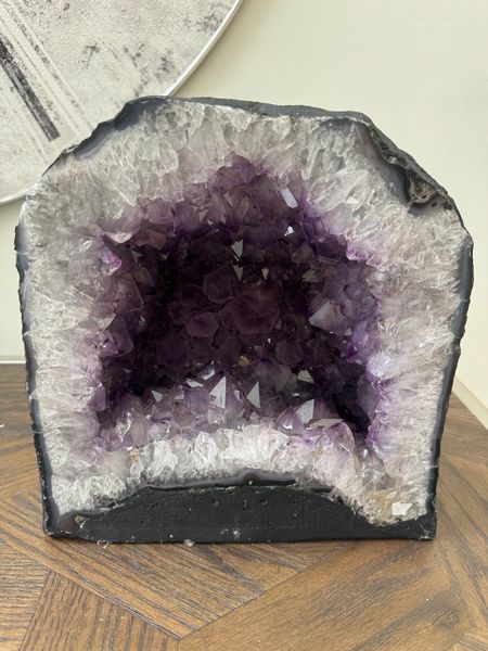 Natural Amethyst Cave Geode Cluster Crystal Specimen