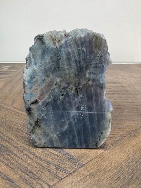 Natural Labradorite Guardian Carving Crystal Specimen