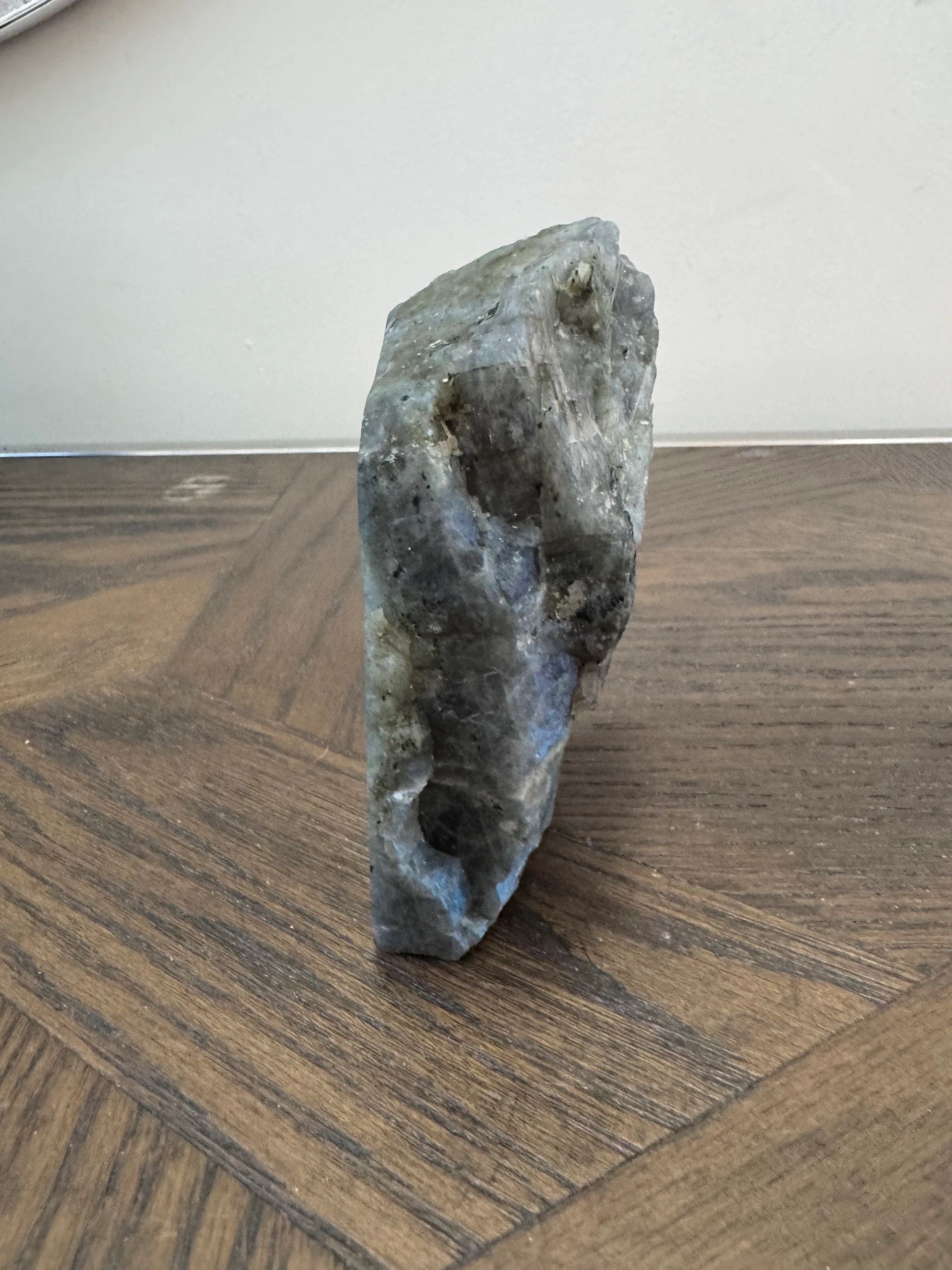 Natural Aurora Gate Labradorite Freeform Crystal Specimen
