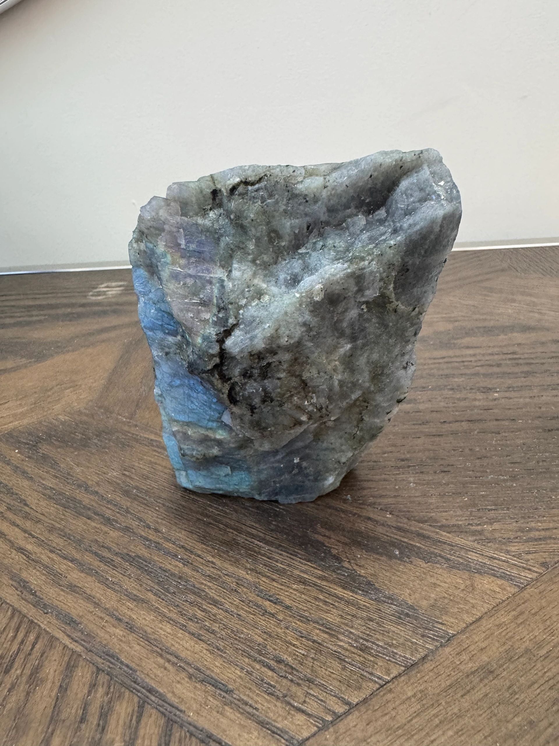 Natural Aurora Gate Labradorite Freeform Crystal Specimen