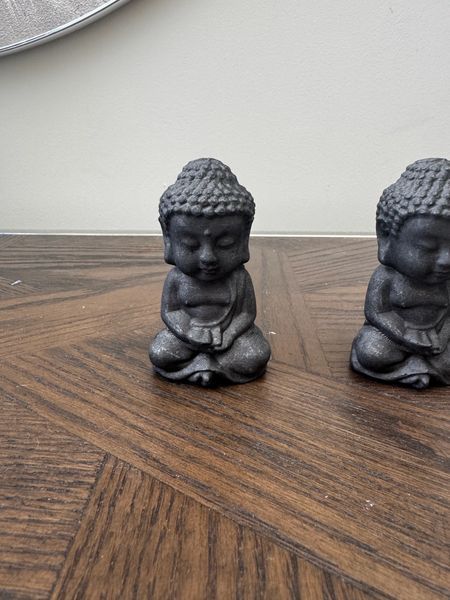 Natural Shungite Hand Carved Buddha Crystal Specimen
