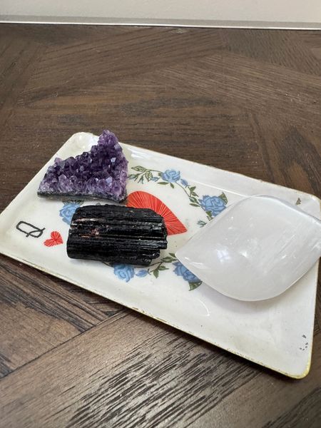 Natural Protection Energy Shielding Crystal Specimen Set